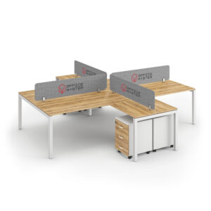 BELLA : Workstation Cluster of 4 Face-to-Face (Cross-Shape)