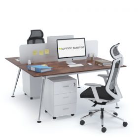 ELEGANTE Workstation Cluster of 2 Face-to-Face