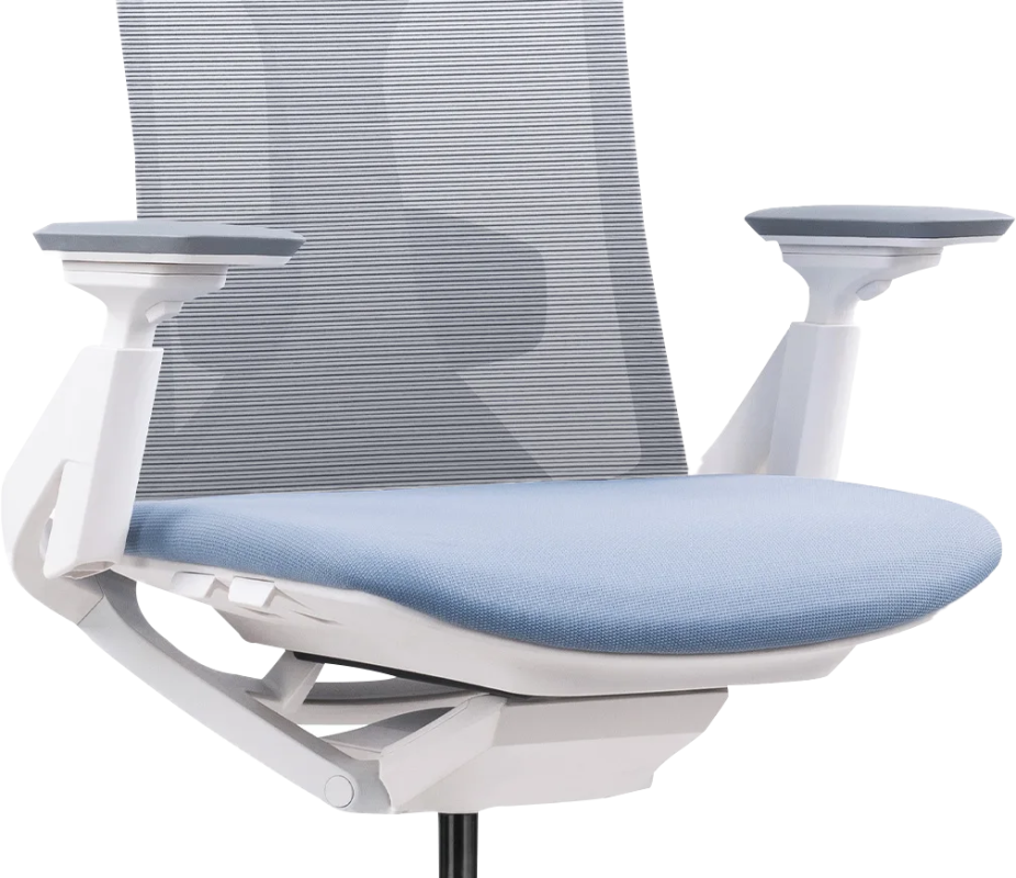 Yark ergonomic chair white1 Officemaster