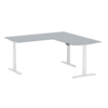 ERGOMAX L Shape Electric Height Adjustable Desk