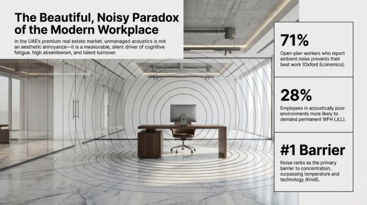 Acoustic Design for Open Offices — Science & UAE Solutions