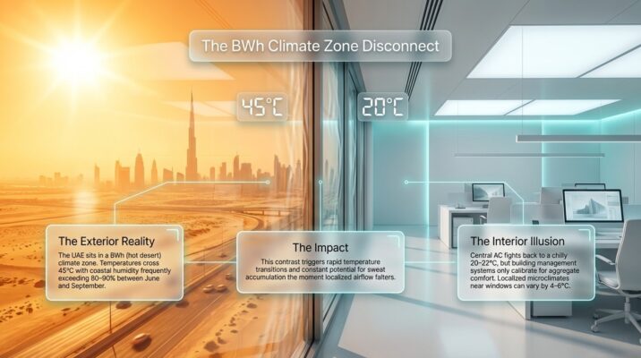 Mesh Back vs Foam Back Office Chairs Which Is Better for Dubai's Hot Climate