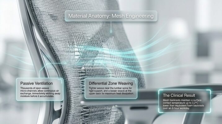 Mesh Back vs Foam Back Office Chairs Which Is Better for Dubai's Hot Climate