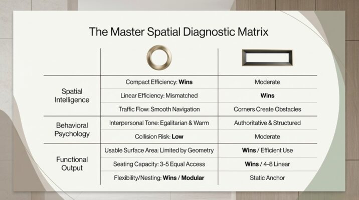 Round vs. Rectangular: Which Coffee Table Shape Fits Your Office Layout?