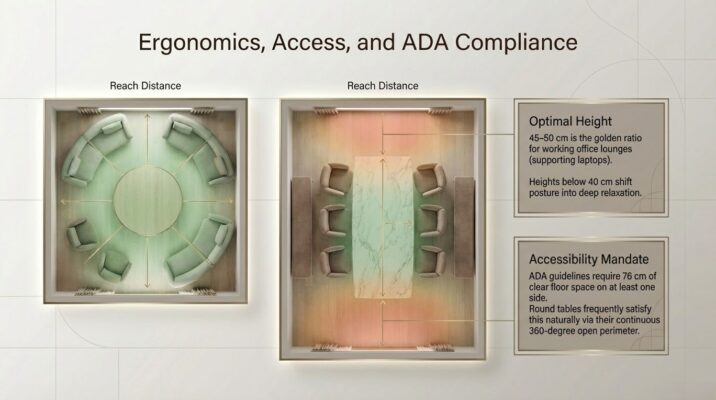 Round vs. Rectangular Which Coffee Table Shape Fits Your Office Layout
