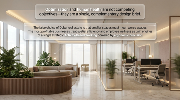 Space Optimization vs Employee Health in Dubai Workspaces