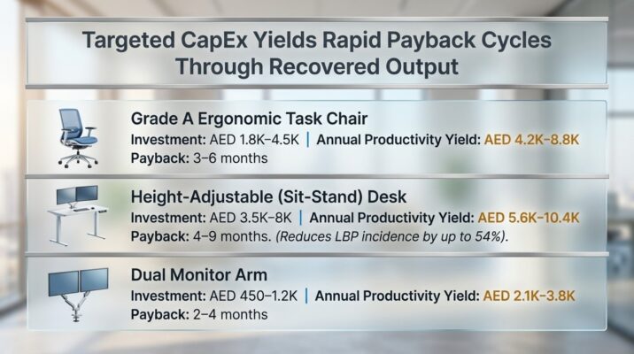 The Hidden Cost of Poor Ergonomics in UAE Companies
