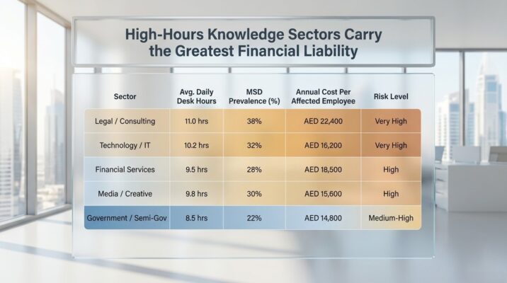 The Hidden Cost of Poor Ergonomics in UAE Companies