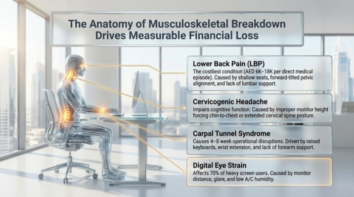 The Hidden Cost of Poor Ergonomics in UAE Companies
