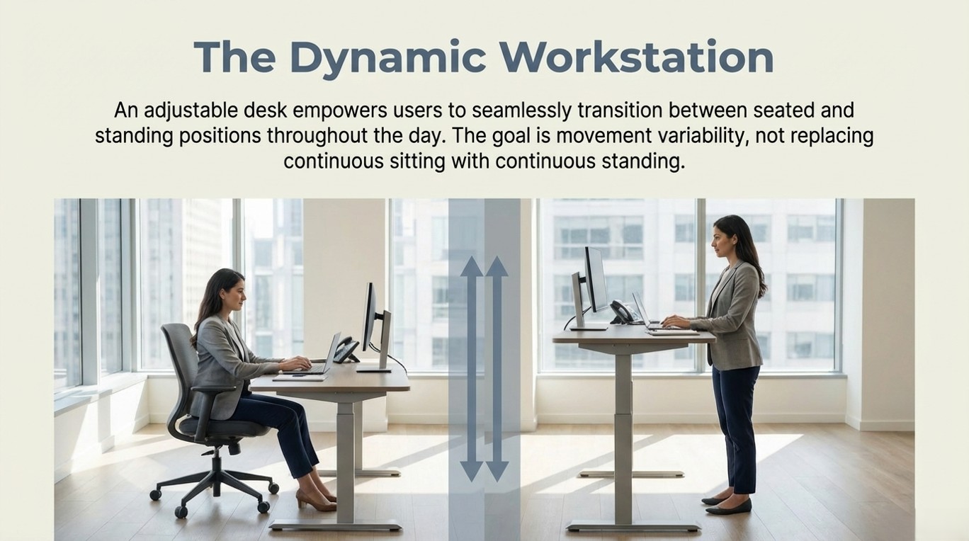 Adjustable Desk Benefits & Standing Desk Guide | OfficeMaster