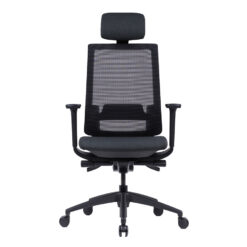 FLY Mesh Ergonomic Black Chair