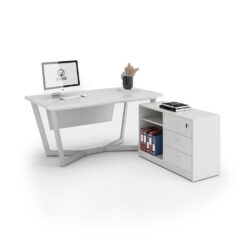 Alternative view of V : Desk with Side Cabinet