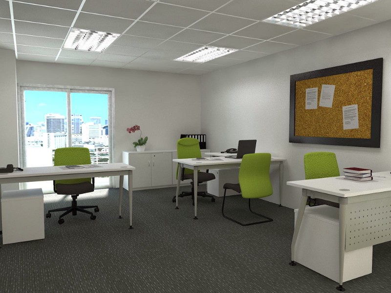 office desk chair flooring storage