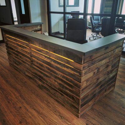 reception desk
