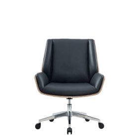 HAZEL Low Back Leather Chair