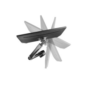 Interactive Counterbalance Dual Flat Screen Desk Mount