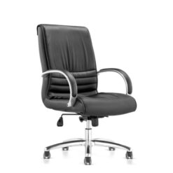 MAJOR Low Back Leather Chair