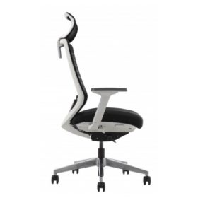SPARTA White Frame Mesh Ergonomic Chair