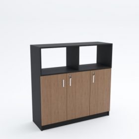 Side Cabinet (with top full open shelves)