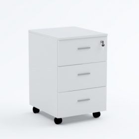Wood Mobile Pedestal