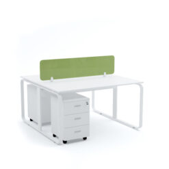 EKKO Workstation Cluster of 2 Face-to-Face