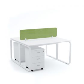 EKKO Workstation Cluster of 2 Face-to-Face
