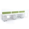 EKKO Workstation Cluster of 6 Face-to-Face