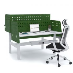 ERGOMAX Electric Height Adjustable Desk (Cluster of 2)