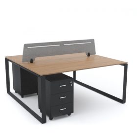 SCHON Workstation Cluster of 2 Face-to-Face