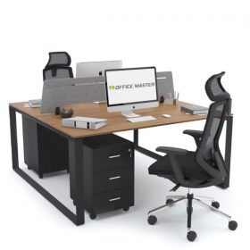 SCHON Workstation Cluster of 2 Face-to-Face