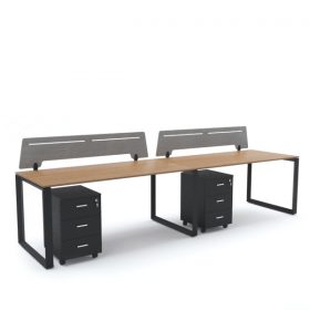 SCHON Workstation Cluster of 2 In-Line