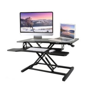 SIT-TO-STAND Height Adjustable Desk Riser