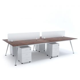 ELEGANTE Workstation Cluster of 4 Face-to-Face