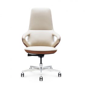 ELON High Back Leather Chair