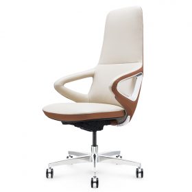 ELON High Back Leather Chair
