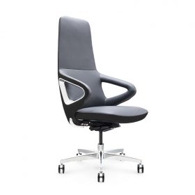 ELON High Back Leather Chair