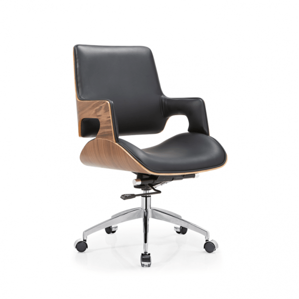 HAZLETT Low Back Leather Chair HAZLETT Low Back Leather Chair