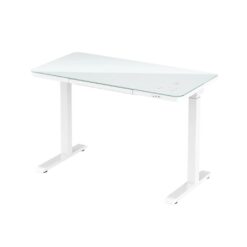 Alternative view of ERGOMAX Electric Height Adjustable Desk (Glass Top)