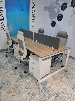 Modern Ergonomic Office Workstation Desks in Dubai - OfficeMaster.ae Modern Office Furniture Solutions