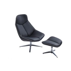 Pavlos-One-Seater-Leather-Chair-Black