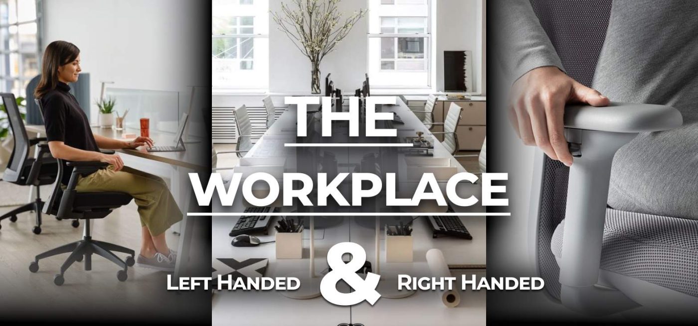 Handedness Dynamics integrates into Ergonomic Office Furniture Design - categorized as left handed or right handed