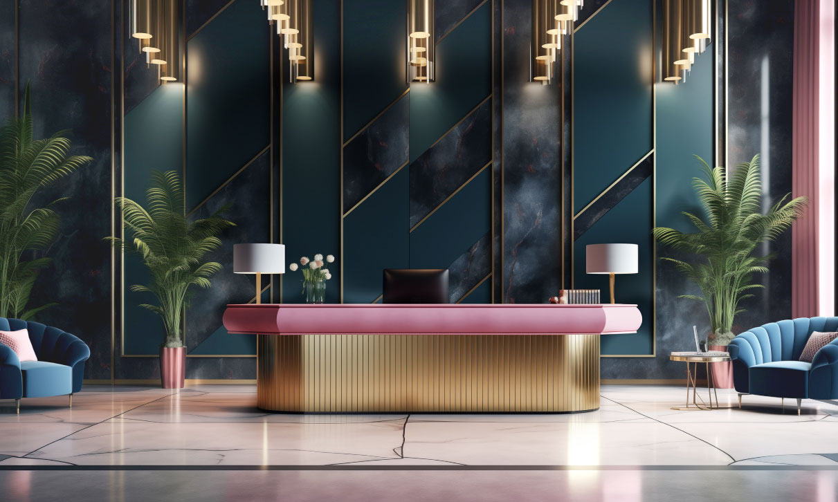 Focusing on the Reception Area - Officemaster- Office Furniture Dubai