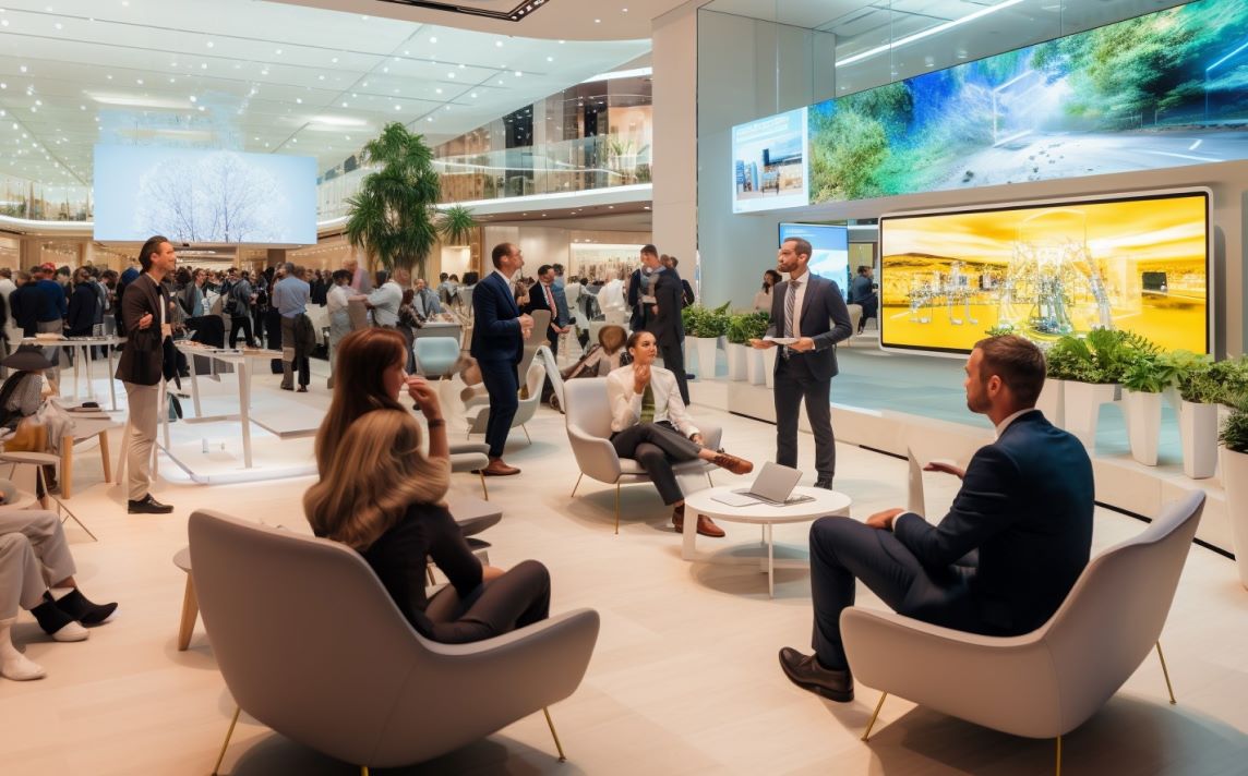 Effective collaboration workspace with modular office furniture - Officemaster.ae Dubai