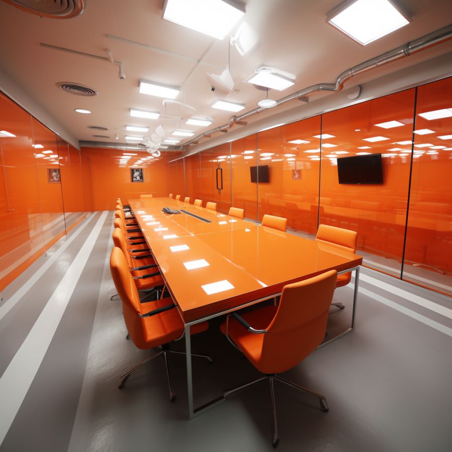 Meeting room Customized for Brand Identity