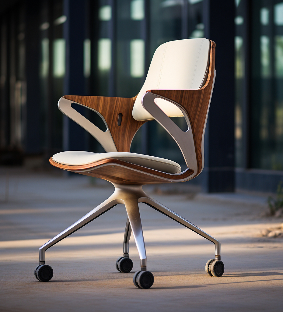 office chair with Fixed Armrest