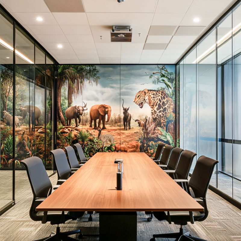 Modern Meeting room with ergonomic chairs and tables - OfficeMaster Dubai
