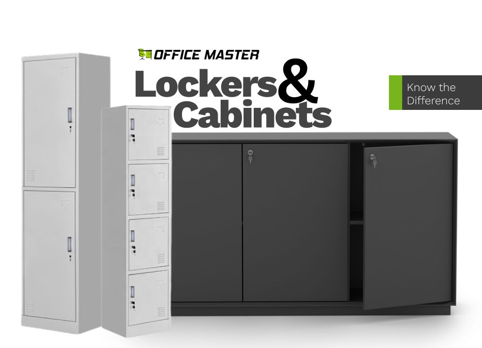 Storage Lockers vs Office Cabinets - Which is Right for You- OfficeMaster Office Furniture Dubai