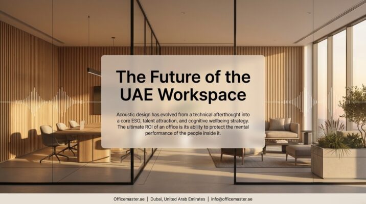 Acoustic Design for Open Offices — Science & UAE Solutions