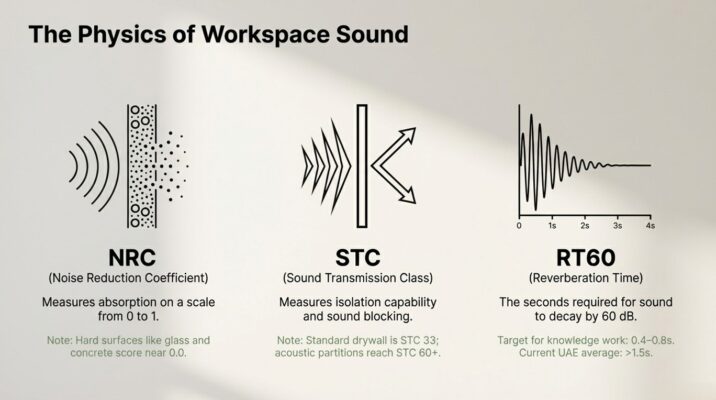 Acoustic Design for Open Offices — Science & UAE Solutions