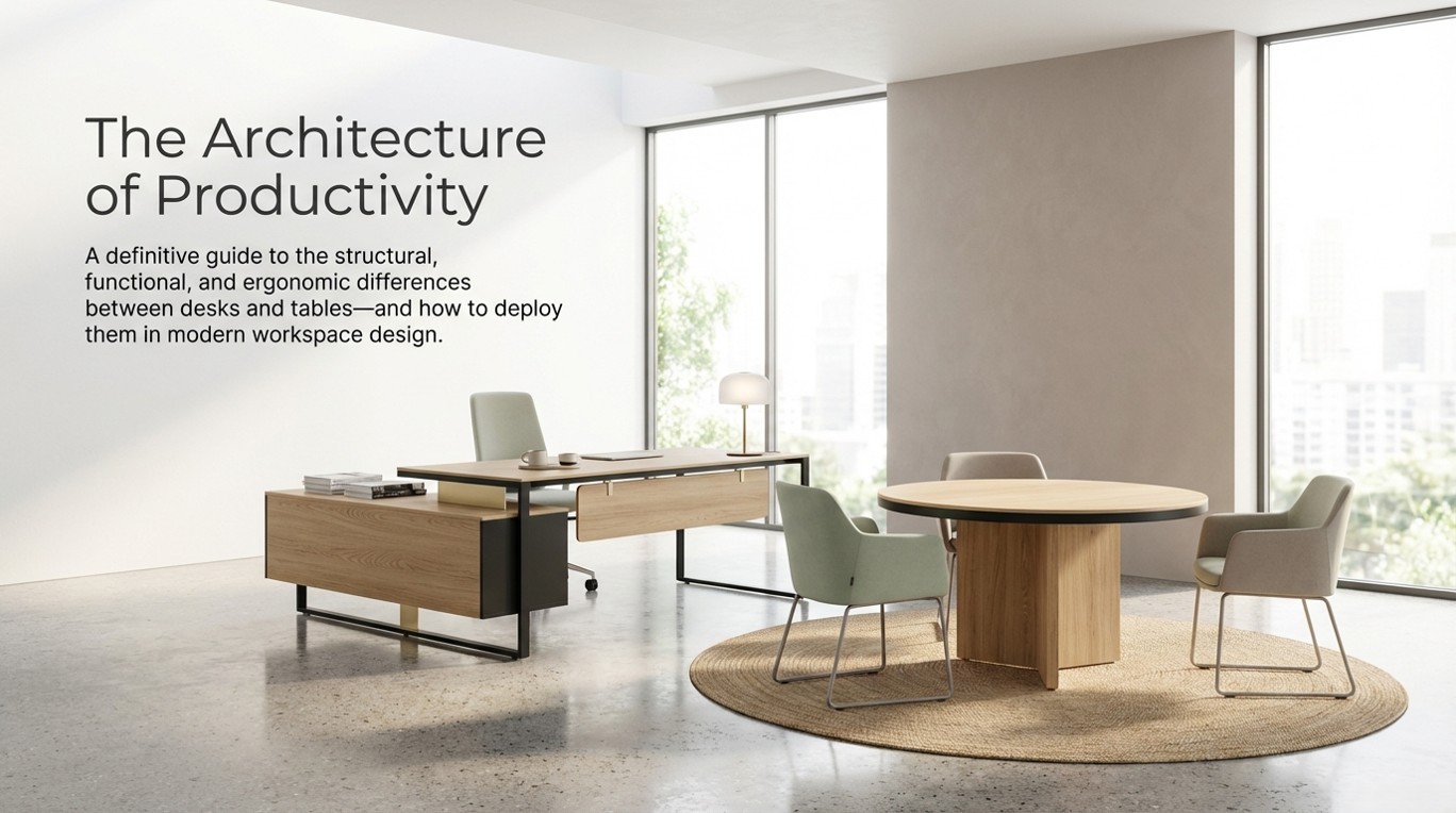 Difference Between Desk and Table